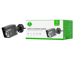 WOOX WiFi Smart vanjska kamera, Ultra HD 2K microSD (max. 128GB), IP65 vodootporna, Alexa & Google Assistant, WooxHome app (R3568)