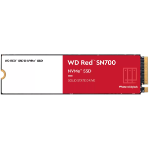 SSD NAS WD Red SN700 500GB M.2 2280-S3-M PCIe Gen3 x4 NVMe, Read/Write: 3430/2600 MBps...