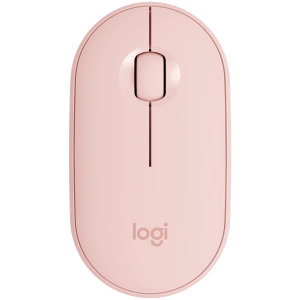 LOGITECH M350S Pebble 2 Bluetooth Mouse - TONAL ROSE