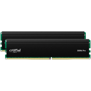 CRUCIAL PRO 32GB (2x16GB) UDIMM DDR5 6400 Black Overclocking