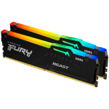 Kingston 32GB 6000MT/s DDR5 CL30 DIMM (Kit of 2) FURY Beast RGB EXPO