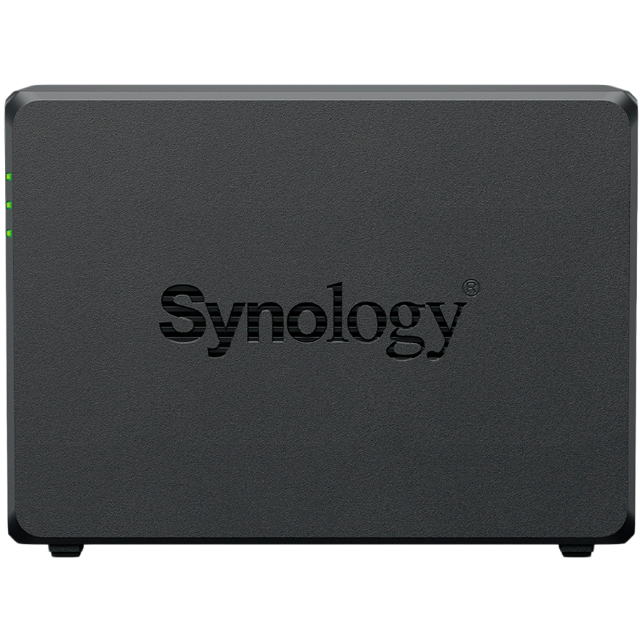 Synology DS725+, Tower, 2-Bays 3.5'' SATA HDD/SSD, 2 x M.2 2280 NVMe SSD, CPU AMD Ryzen R1600 dual-core (4-thread), max. boost up to 3.1 GHz, 4 GB DDR4 ECC SODIMM, 1 x 2.5 GbE, 1 x 1GbE, 1 x USB 3.2, 1 x eSATA USB-C, 1.51 kg, 3y - Slika 3