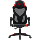 CANYON gaming chair Flow MCH01 Mesh Black Red - Slika 5