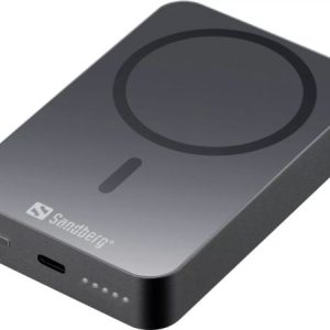 Sandberg Magnet Wireless Powerbank 5000 ALU