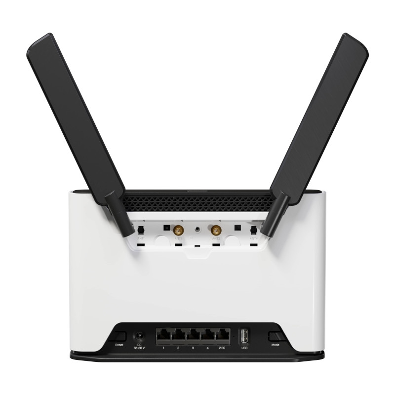 Mikrotik Chateau LTE18 ax kit, 1.8GHz CPU, 1GB RAM, 1×2.5 G-LAN, 4×G-LAN, 2.4Ghz/5Ghz, 802.11ax, LTE CAT18 modem, microSIM, USB, PSU, tower kućište, RouterOS L4 - Slika 3