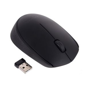 Logitech B170 bežični optički miš, USB, crni (910-004798)