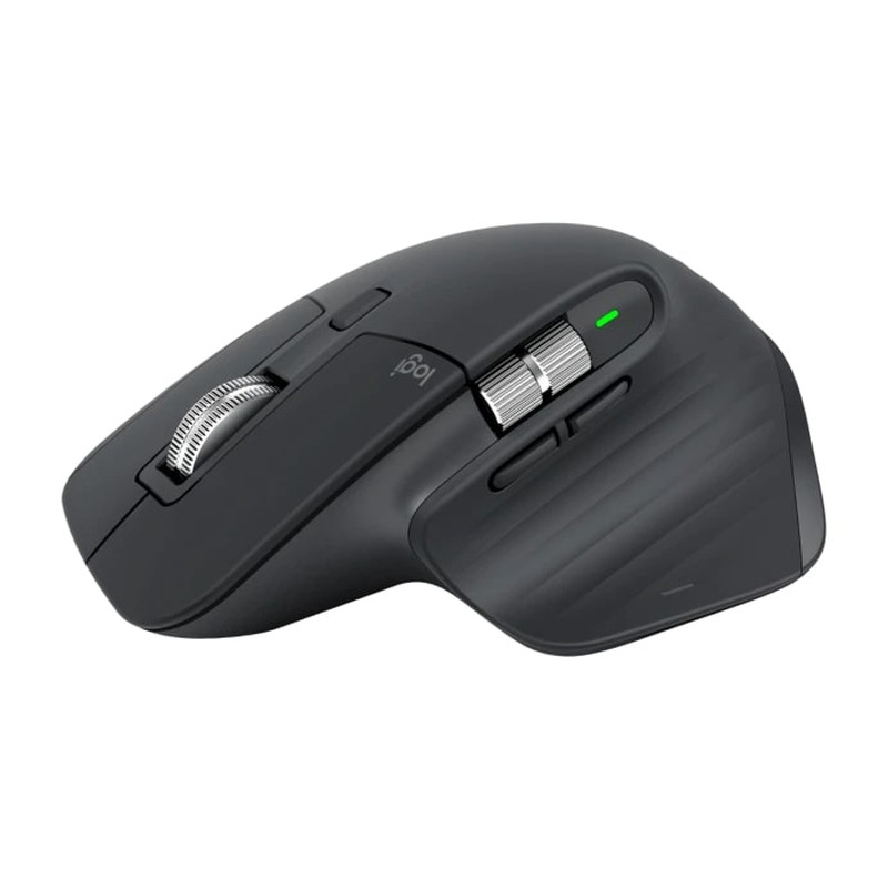 Logitech MX Master 3S Performance bežični miš, USB, Graphite (910-006559)