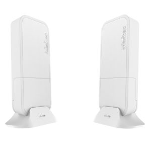 Mikrotik RBwAPG-60ad kit, Phase array 60° 60GHz antena, 802.11ad wireless, 716MHz CPU, 256MB RAM, 1×Gigabit LAN, RouterOS L3, POE, PSU