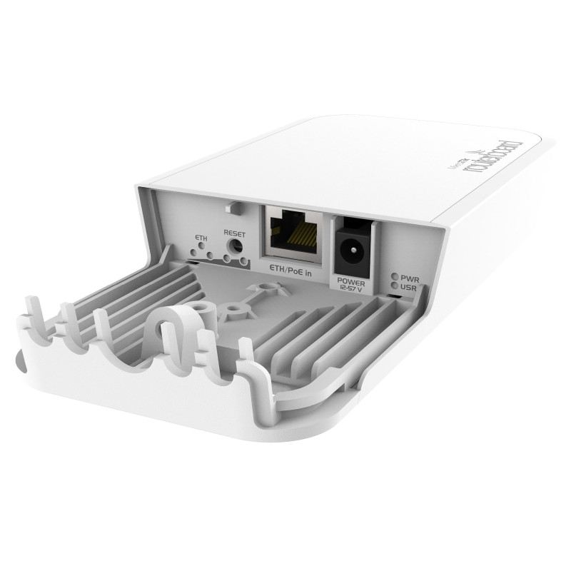 Mikrotik RBwAPG-60ad kit, Phase array 60° 60GHz antena, 802.11ad wireless, 716MHz CPU, 256MB RAM, 1×Gigabit LAN, RouterOS L3, POE, PSU - Slika 2