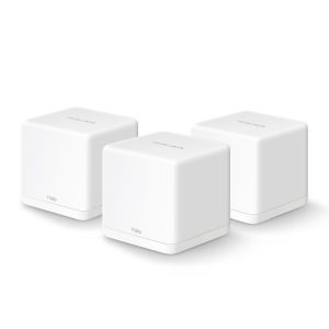 Mercusys Halo H30G(3-pack) AC1300 Whole-Home Mesh Wi-Fi, Dual-Band 400Mbps/867Mbps (2.4GHz/5GHz), 802.11 a/b/g/n/ac, 2×G-LAN