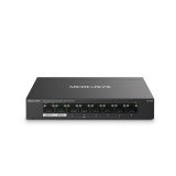 Mercusys 8-Port Gigabit Desktop preklopnik (Switch) 7× Gigabit PoE+, 1× Gigabit Non-Po, Plug & Play, metalno kućište