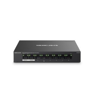 Mercusys 8-Port Gigabit Desktop preklopnik (Switch) 7× Gigabit PoE+, 1× Gigabit Non-Po, Plug & Play, metalno kućište