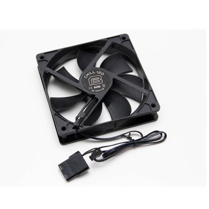 Bit Force CHILL 120 hladnjak za kućište 120×120mm, crni - Slika 3