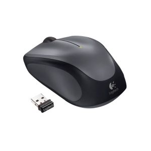 Logitech M235 bežični optički miš, USB, crni/sivi (910-002201)