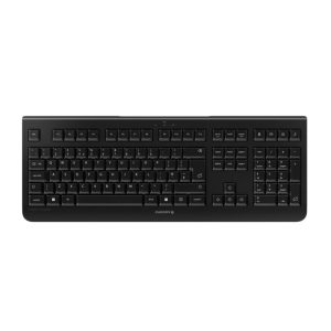 Cherry KW 3000 tiha bežična tipkovnica, crna