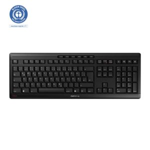 Cherry Stream tiha bežična tipkovnica, crna