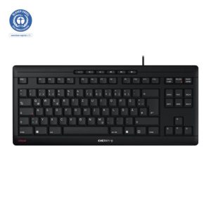 Cherry Stream TKL tiha tipkovnica, crna