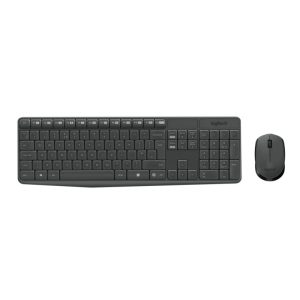 Logitech MK235 bežična tipkovnica+miš, USB, crna (920-008031)