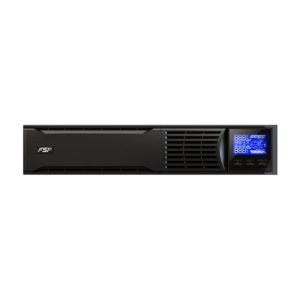 Fortron Source UPS Eufo Tower/Rack 2000VA/1800W, Line-interactive, USB, RS-232, EPO, 8×IEC, RJ11/RJ45, 4×9Ah, LCD