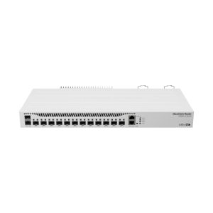 Mikrotik Cloud Core Router 2004-1G-12S+2XS, Cortex A57 CPU, 4GB RAM, 1×G-LAN, 12×10G SFP+, 2×25G SFP28, RouterOS L6, 1U rackmount case, Dual PSU