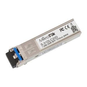 Mikrotik SFP module 1.25G SM 20km 1310nm (S-31DLC20D)