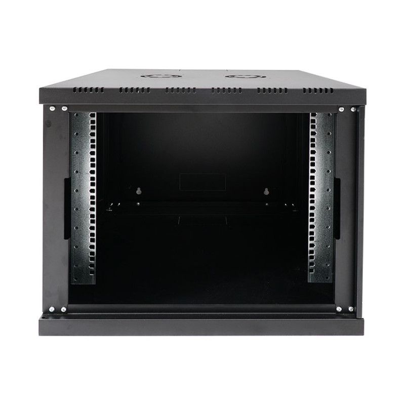 Canovate 12U 600x450x631 SINGLE zidni ormar s bočnim stranama koje se mogu otvoriti izvana, crni (WS3O-9-126DF) - Slika 4