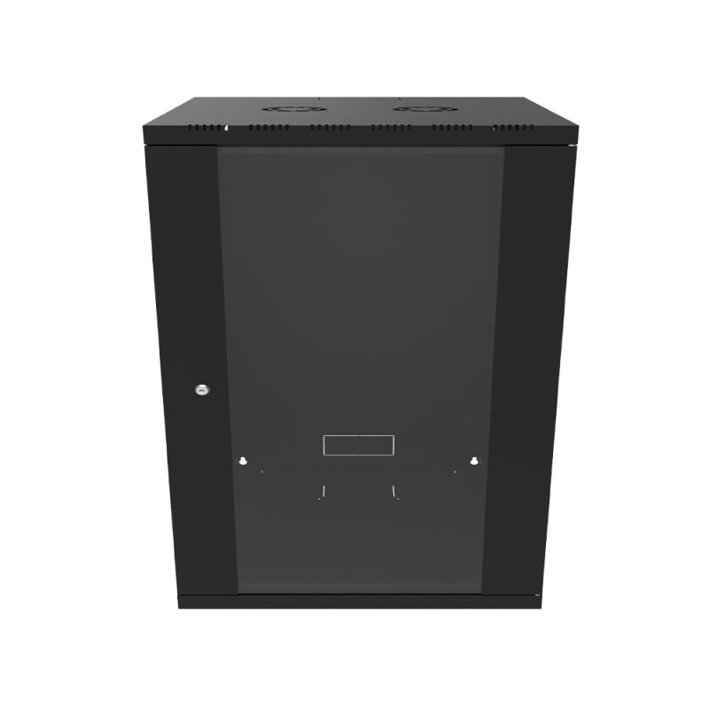 Canovate 15U 600x600x765 SINGLE zidni ormar s bočnim stranama koje se mogu otvoriti izvana, crni (WS3O-9-1566F) - Slika 2