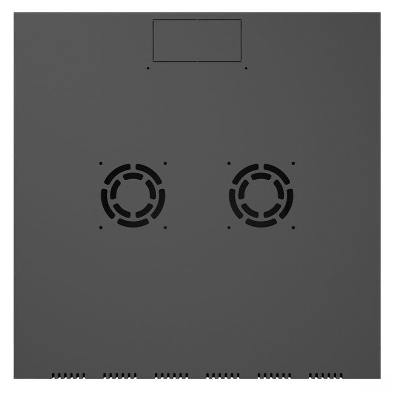 Canovate 21U 600x600x1022 SINGLE zidni ormar s bočnim stranama koje se mogu otvoriti izvana, crni (WS3O-9-2166F) - Slika 5