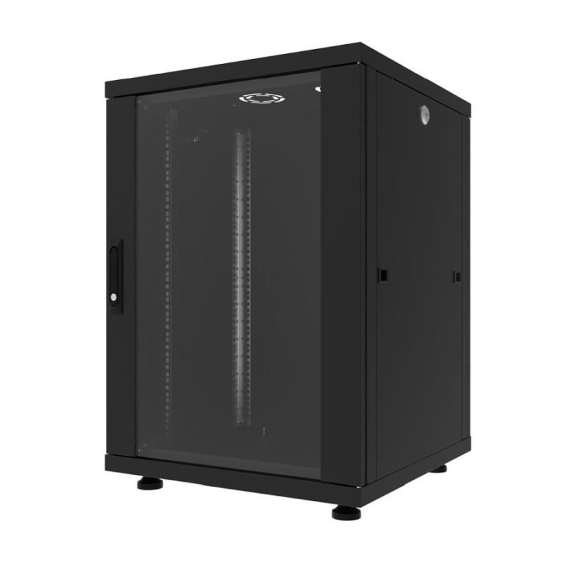 Canovate 19" 22U 600x600x1144 INORAX ECO podni ormar, crni (CSN-U-9-2266F)