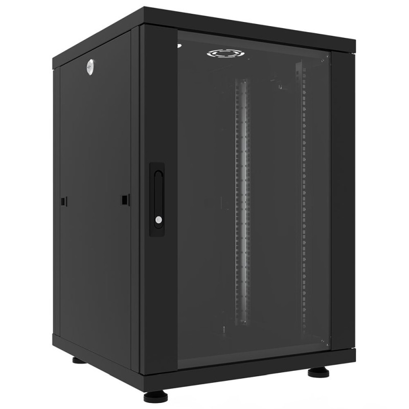 Canovate 19" 22U 600x600x1144 INORAX ECO podni ormar, crni (CSN-U-9-2266F) - Slika 3