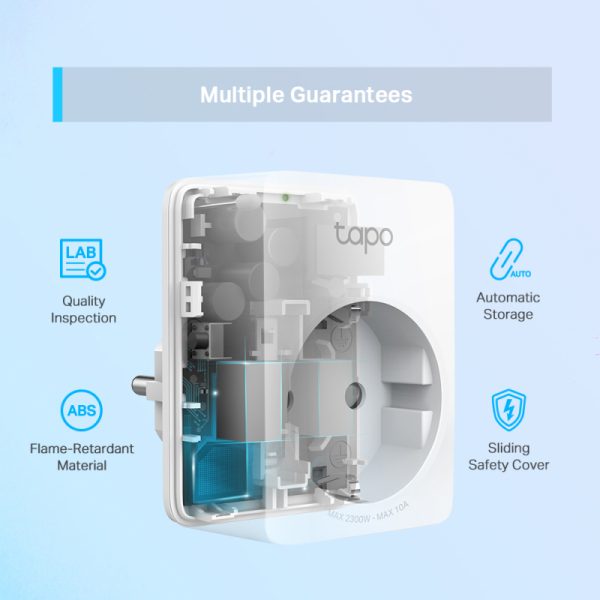 TP-Link Tapo Smart WiFi plug  2.4GHz, 802.11b/g/n, BT4.2, Tapo app, Wi-Fi kontrola, Timer/Schedule postavke, Glasovna kotrola Amazon Alexa/Google Assistant - Slika 5