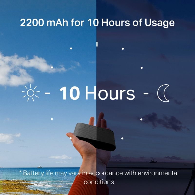 Mercusys MT110 150Mbps 4G LTE Mobile Wi-Fi, 150 Mbps (2.4 GHz) 4G Cat4 150/50 Mbps - Slika 5