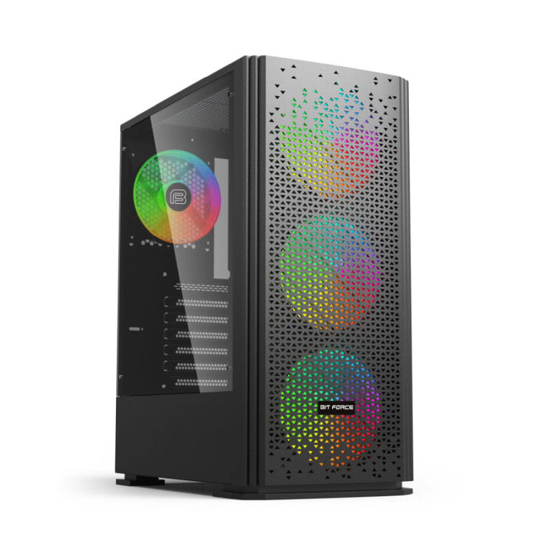 BIT FORCE računalo GAMER PC R75060, Ryzen 7 5700XD3, 32GB DDR4, 1TB SSD, RTX 5060, WiFi, W11P