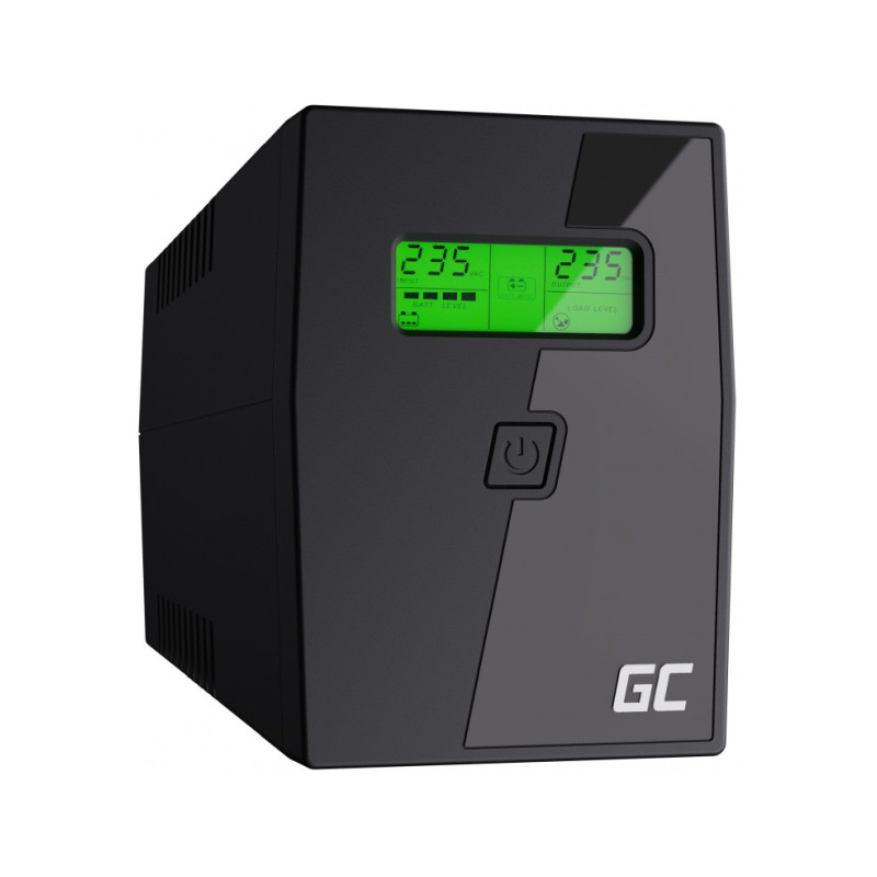 Green Cell UPS (UPS01LCD) Micropower 600VA/360W, Line Interactive AVR, LCD