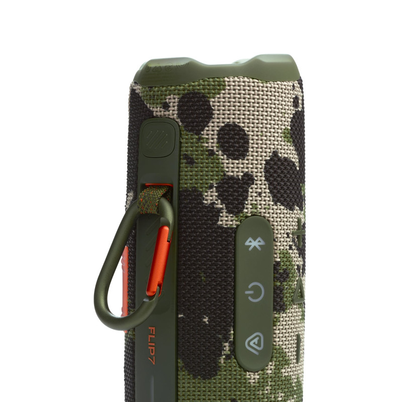 JBL Flip 7 prijenosni zvučnik BT5.4, vodootporan IP68 do 16h slušanja, AI Sound Boost, 45W, Auracast, maskirni - Slika 5