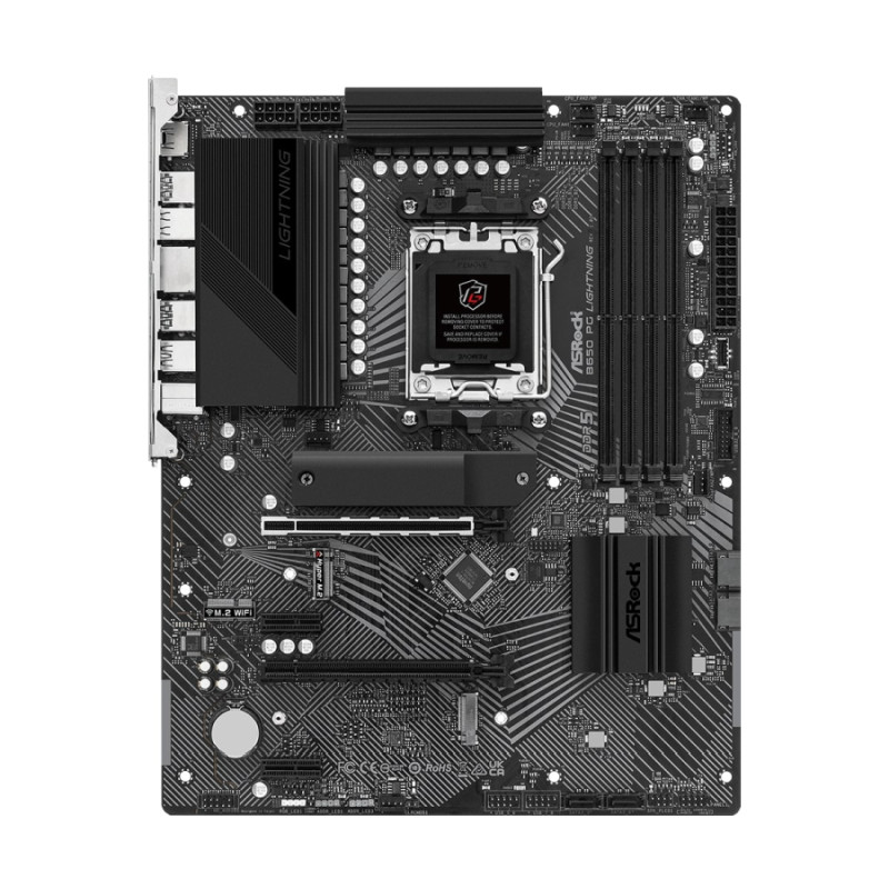 Asrock B650 PG Lightning, AM5, 4x DDR5/7200MHz(OC), PCIe 4.0, 7.1ch, G-LAN, HDMI, ATX - Slika 2