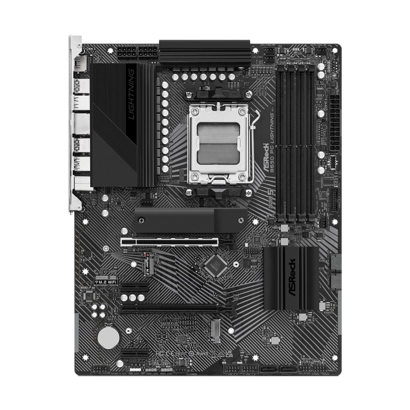 Asrock B650 PG Lightning, AM5, 4x DDR5/7200MHz(OC), PCIe 4.0, 7.1ch, G-LAN, HDMI, ATX - Slika 3