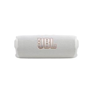 JBL Flip 7 prijenosni zvučnik BT5.4, vodootporan IP68 do 16h slušanja, AI Sound Boost, 45W, Auracast, bijeli