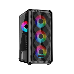 BIT FORCE računalo GAMER PC R79060, Ryzen 7 5700X, 32GB DDR4, 1TB SSD, RX 9060, WiFi, W11P