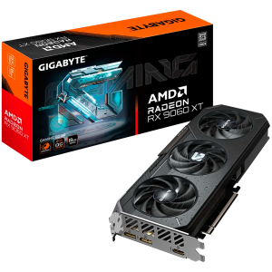 GIGABYTE Video Card AMD Radeon RX 9060 XT GAMING OC 8G (8GB GDDR6/128bit, PCI-E 5.0, 1x 8Pin Power connector, Recommended PSU 450W, 2xDP, 1xHDMI, Retail)
