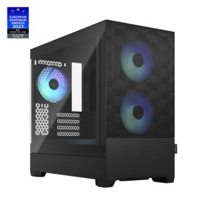 Fractal Design Pop Mini Air RGB Black TG Clear, FD-C-POR1M-06