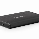 Gembird USB 3.0 2.5'' enclosure, brushed aluminum, black