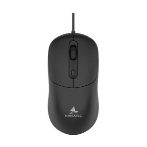 NaviaTec Business USB Mouse, Wired, 1600DPI