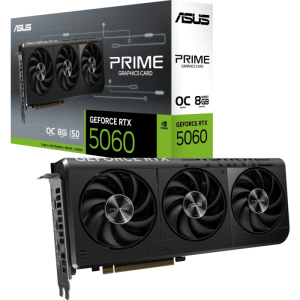Grafična kartica ASUS Prime GeForce RTX 5060 OC, 8GB GDDR7, PCI-E 5.0