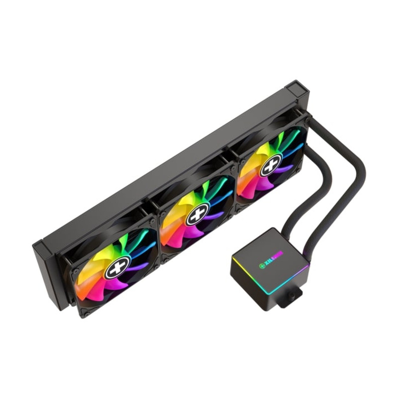 Xilence LiQuRizer LQ360PRO.ARGB vodeno hlađenje za procesore Intel/AMD Multi socket, ARGB pumpa, 3×120mm ARGB ventilator - Slika 2