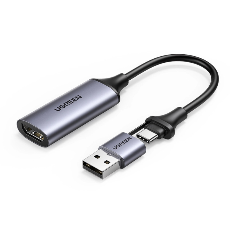 UGREEN adapter USB-C/A na HDMI Video capture card