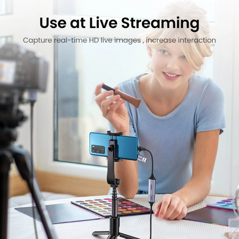 UGREEN adapter USB-C/A na HDMI Video capture card - Slika 2