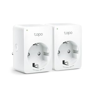 TP-Link Tapo P100-2 WiFi Smart Plug (2 pack) 2.4GHz, 802.11b/g/n, BT4.2, Tapo app, Wi-Fi kontrola, Timer/Schedule postavke, Glasovna kotrola Amazon Alexa/Google Assistant