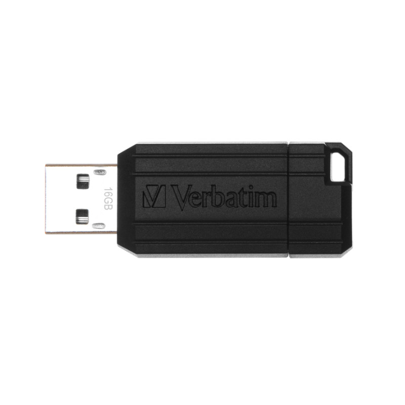 Verbatim USB2.0 PinStripe 64GB, crni - Slika 2
