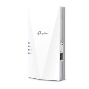 TP-Link AX1800 bežični pojačivač dometa (Wi-Fi 6 Range Extender), Dual Band 574Mbps/1201Mbps (2.4GHz/5GHz), 802.11a/n/ac/ax/b/g/n, 1×G-LAN, 2×interna antena